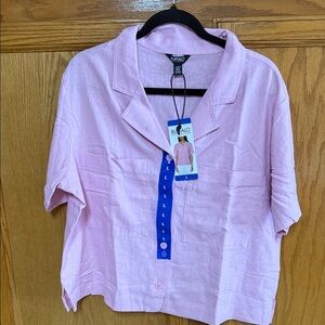 Buffalo David Bitton Pink Blouse